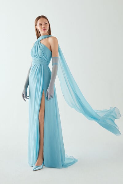 Acquamarina long dress