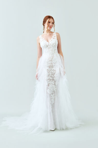 Bridal Gown Veronica with tutlle