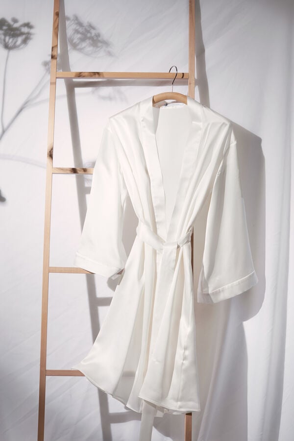 Pure Silk Dressing Gown 