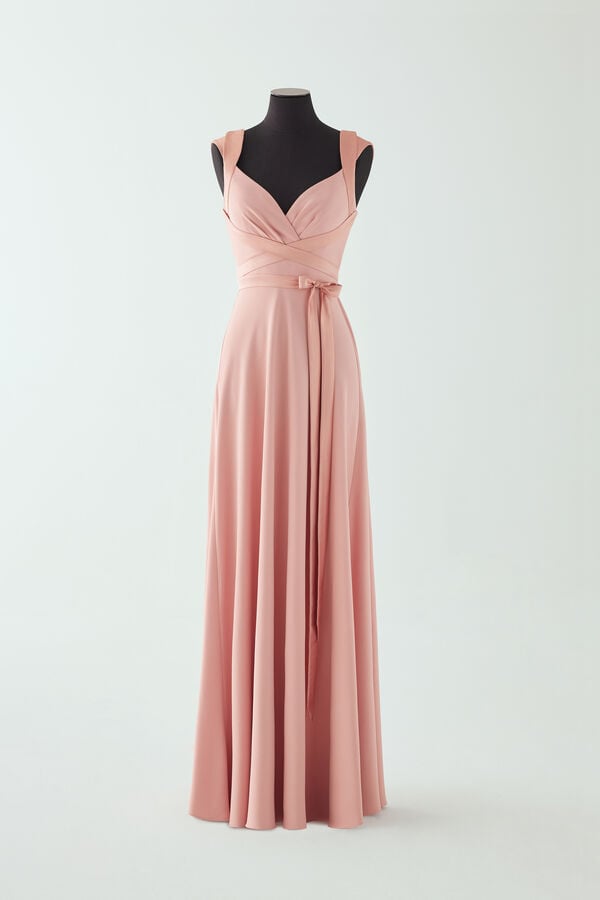 Langes Kleid Corallo mineral pink