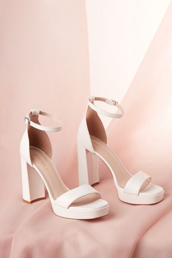 Plateu Sandals Giglio ivory