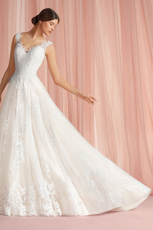 Lorelai Wedding Gown avorio scuro/avorio