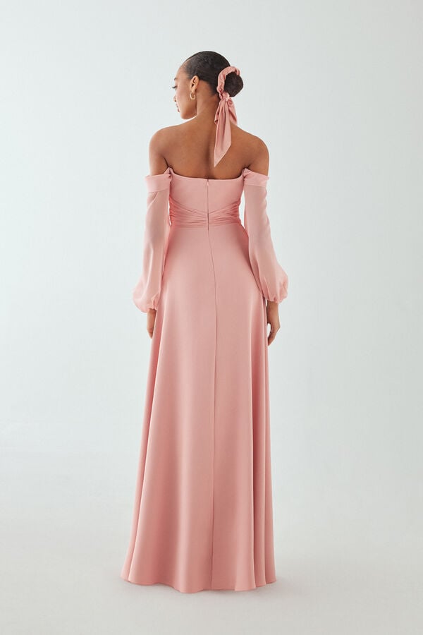 Long Dress Lapislazzuli mineral pink
