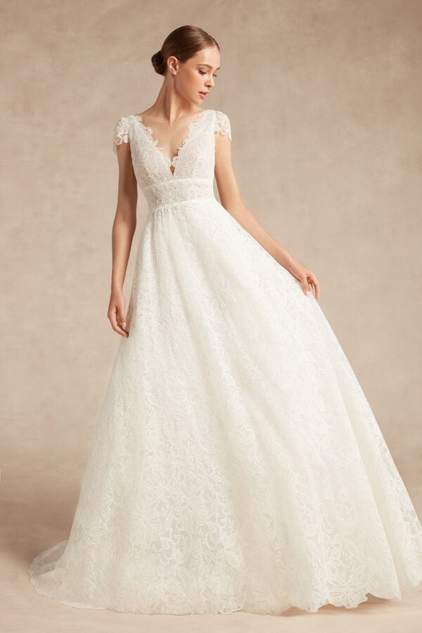 Vestido de novia Dany blanco marfil