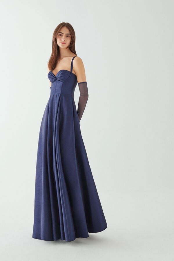 Long Dress Lazulite ocean blue