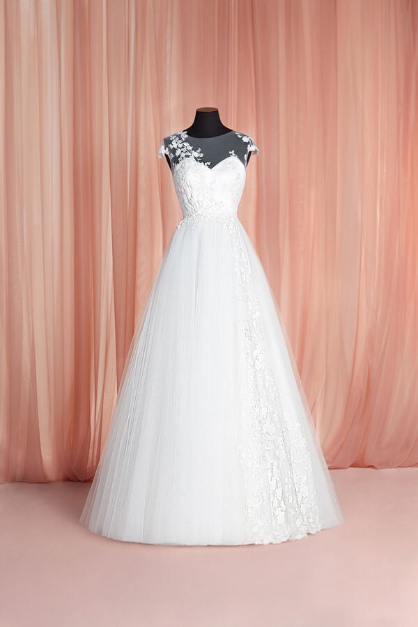 Vestido de noiva Luce branco marfim