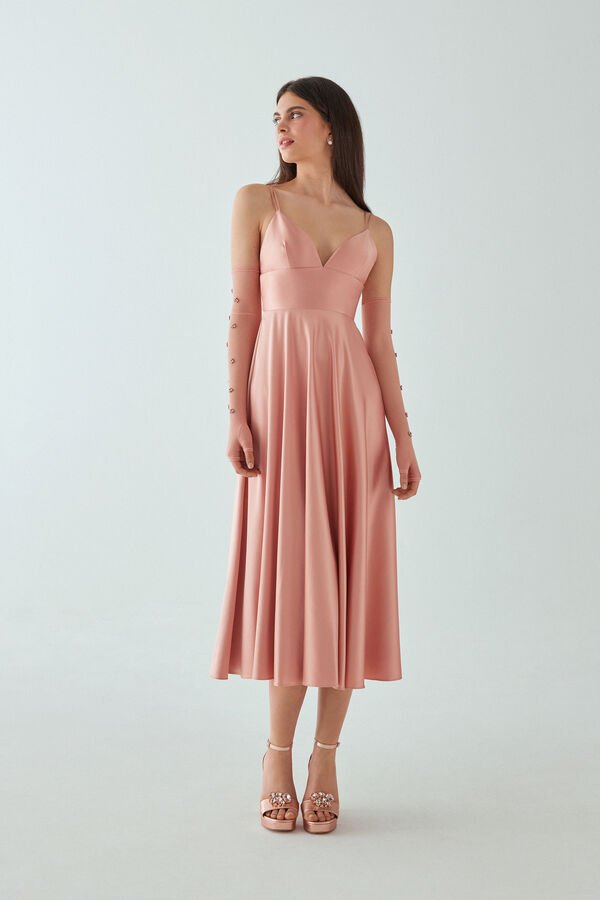 Robe Longue Ametista mineral pink