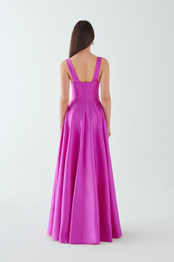 Long Dress Lazulite onirical magenta