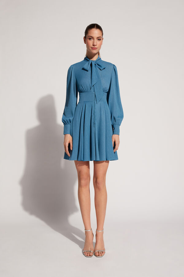 Burano Short Dress imperial blue