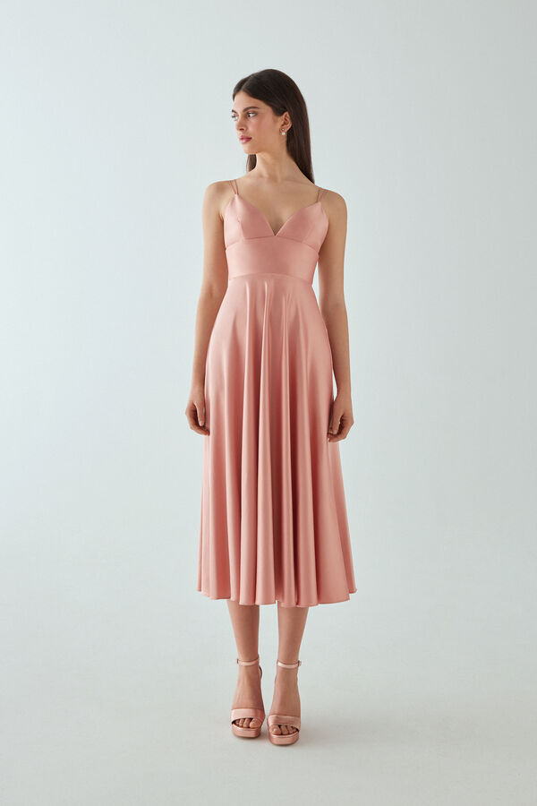 Robe Longue Ametista mineral pink