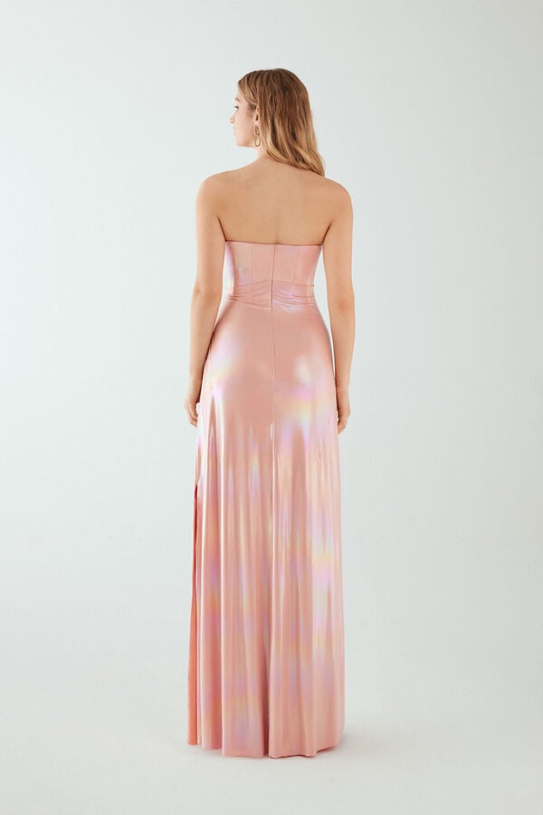 Langes Kleid Narciso mineral pink