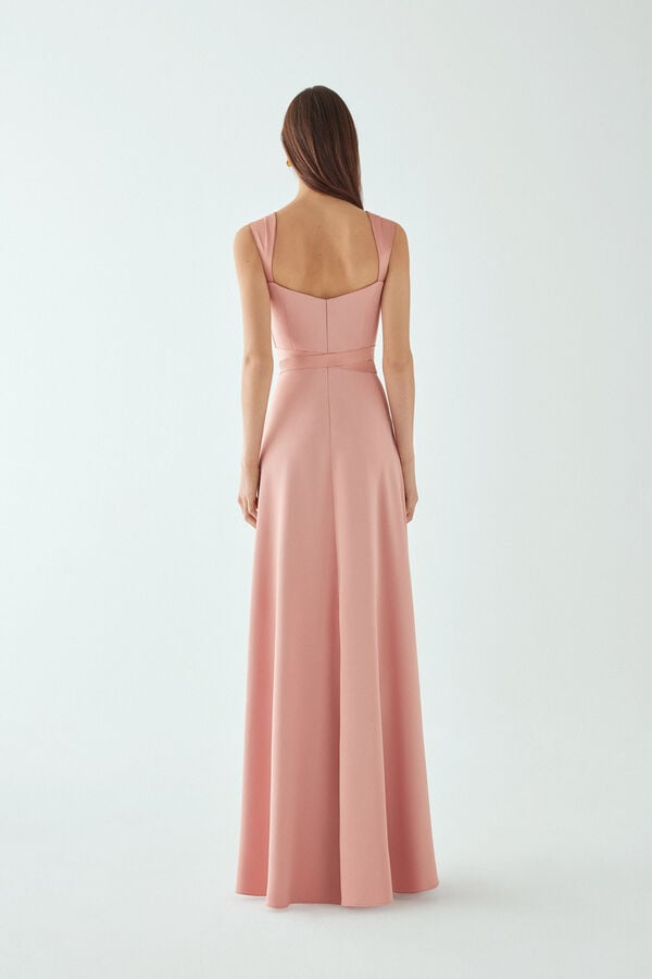 Long Dress Corallo mineral pink