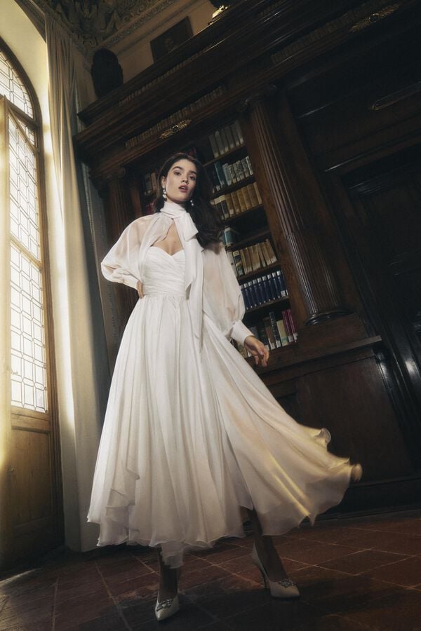 Vestido de novia Annabel blanco marfil