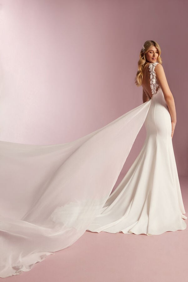 Vestido de noiva Tamara branco marfim