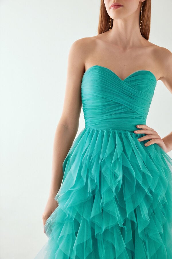 Miami Long Dress emerald dream