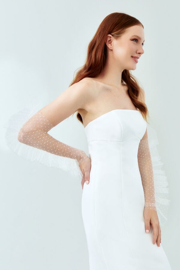 Vestido de novia Vale blanco marfil