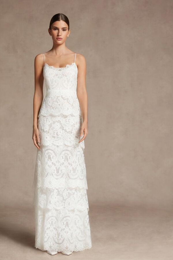 Megan Wedding Dress ivory