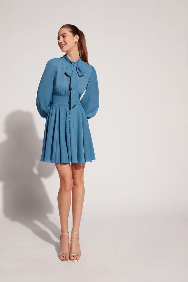 Burano Short Dress imperial blue