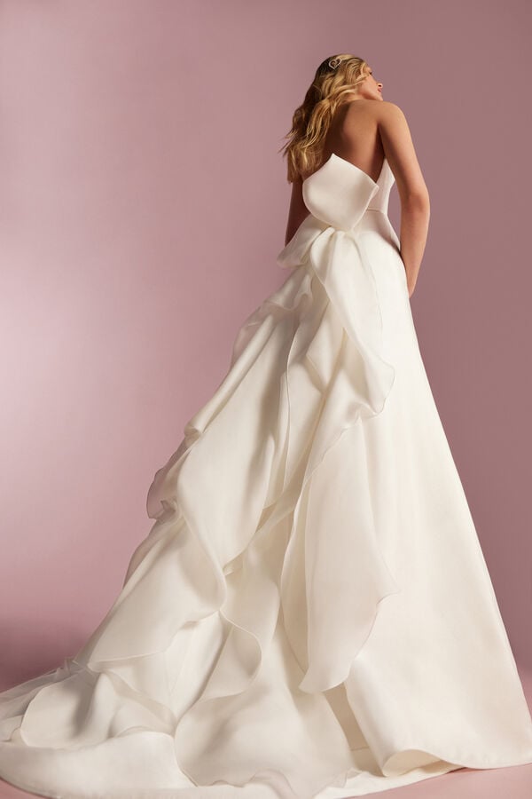 Vestido de noiva Audrey branco marfim