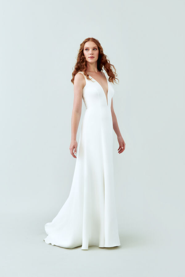 Hilary bridal gown avorio