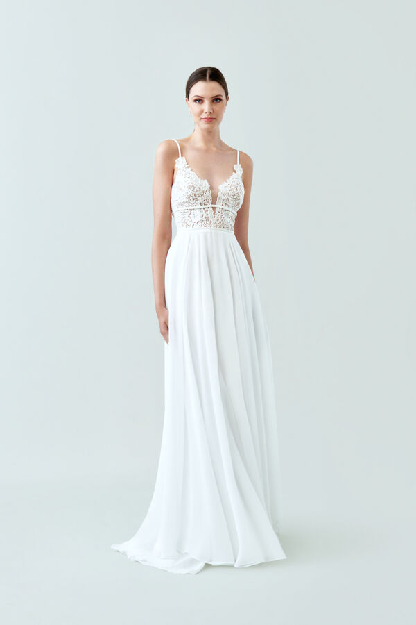 Robe de mariée Colette blanc ivoire