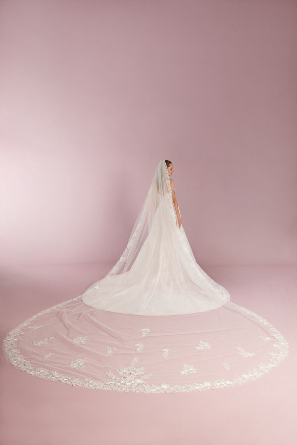 Tulle Veil avorio