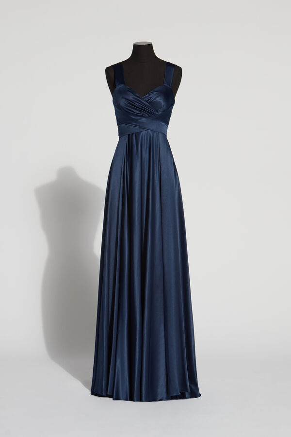 Cuba Long Dress ocean blue