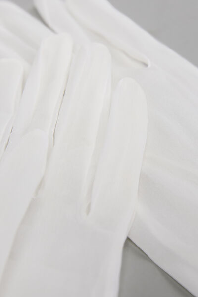 Guantes de organza