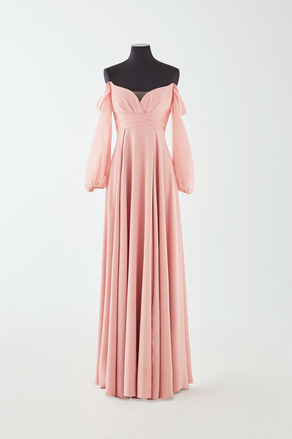 Long Dress Lapislazzuli mineral pink