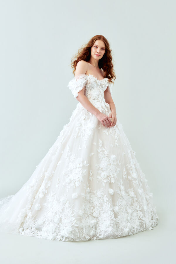 Robe de Mariée Giada avorio chiaro