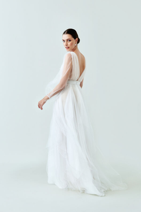 Margherita bridal gown avorio chiaro