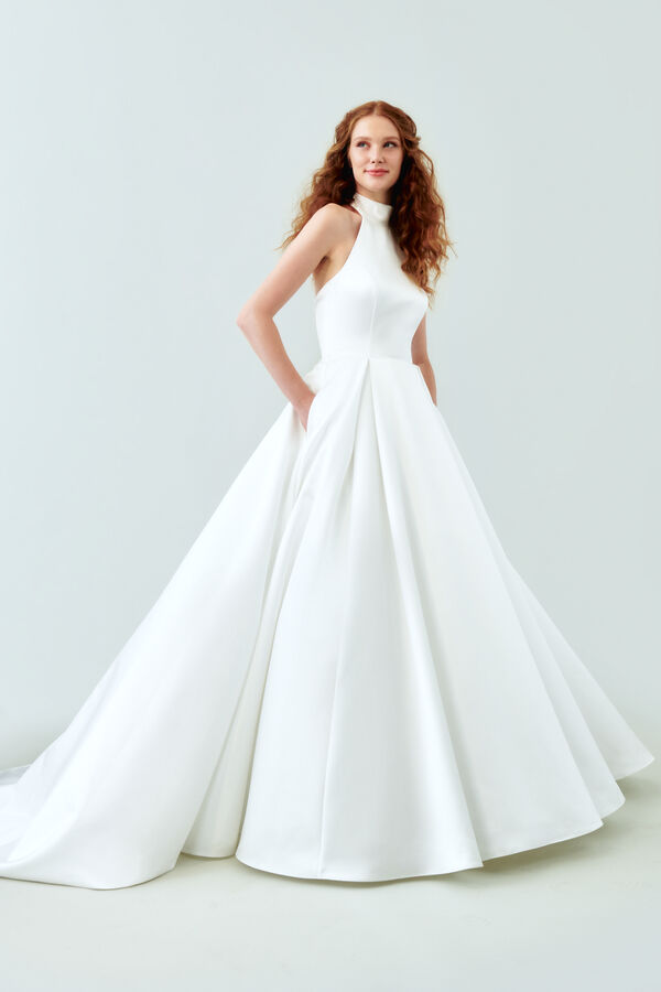 Teresa bridal Gown avorio chiaro