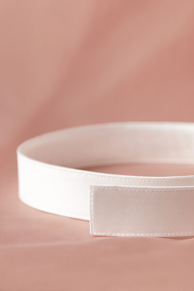 Satin belt