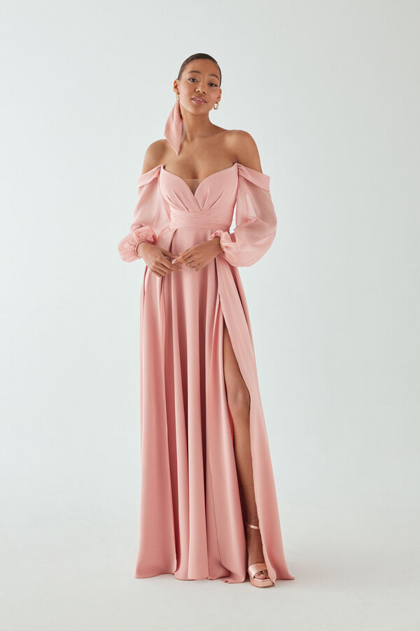 Long Dress Lapislazzuli mineral pink