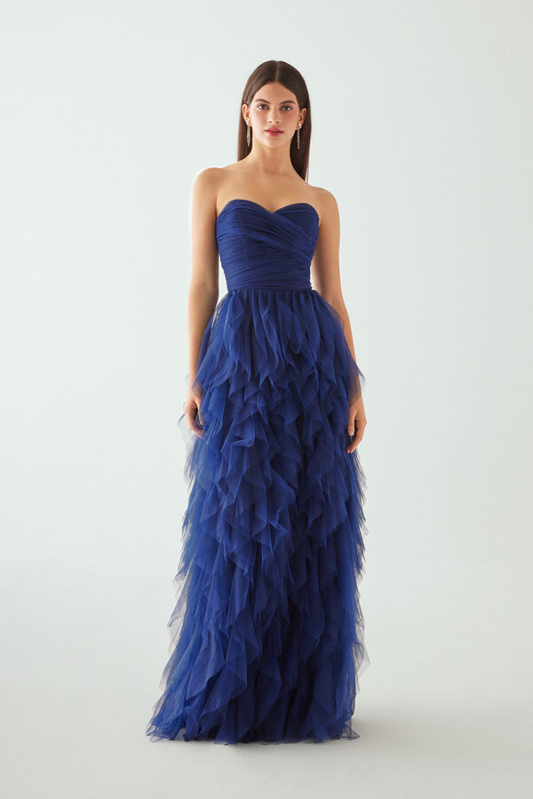 Miami Long Dress ocean blue