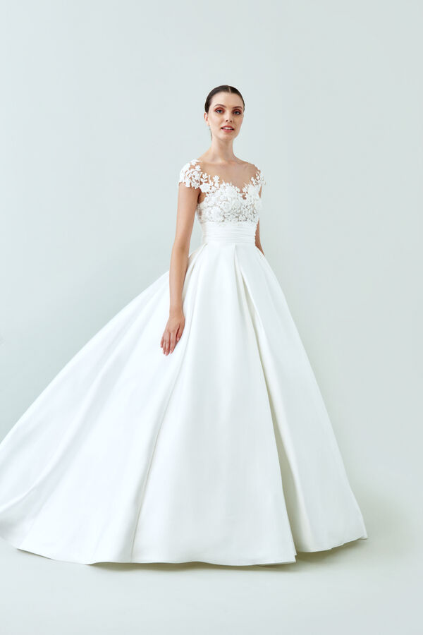 Abito da Sposa Grazia bianco avorio