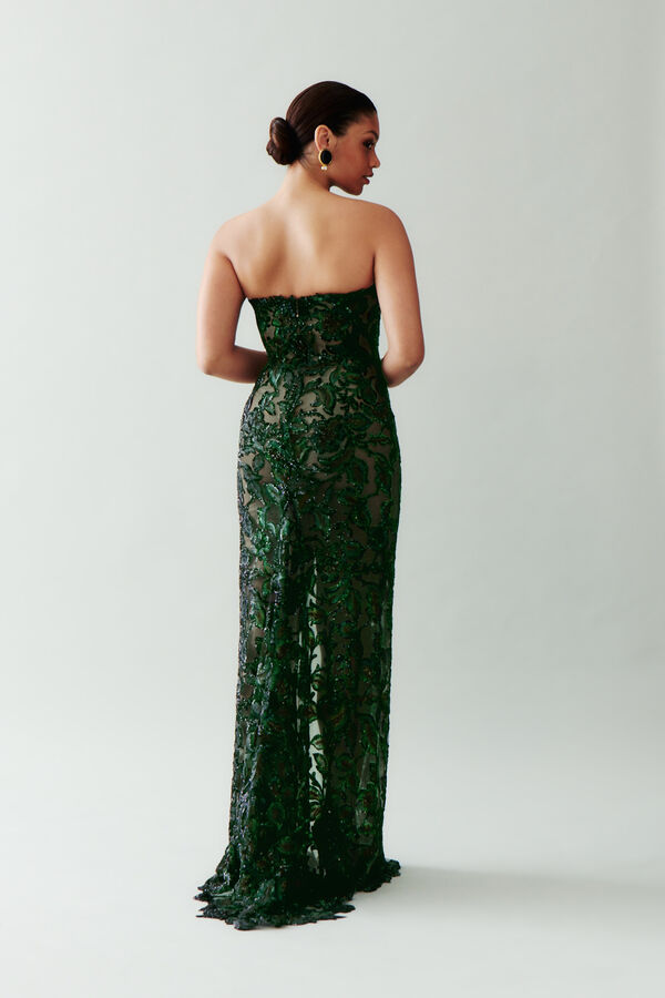 Jasmine Brautkleid verde/nudo