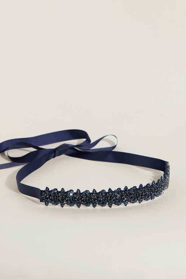 Strass Belt ocean blue