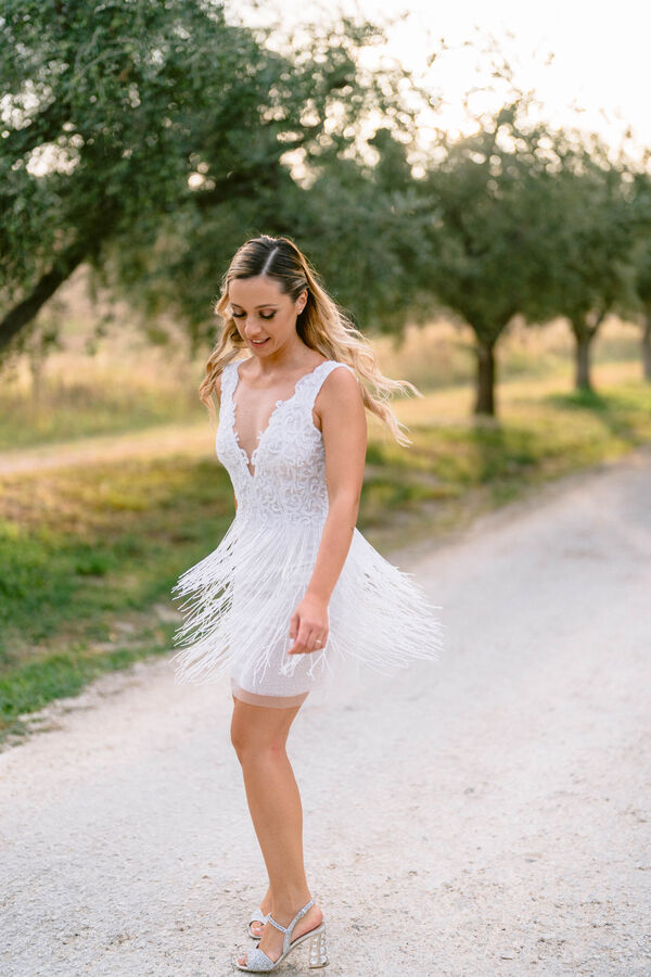 Paola Wedding Dress avorio