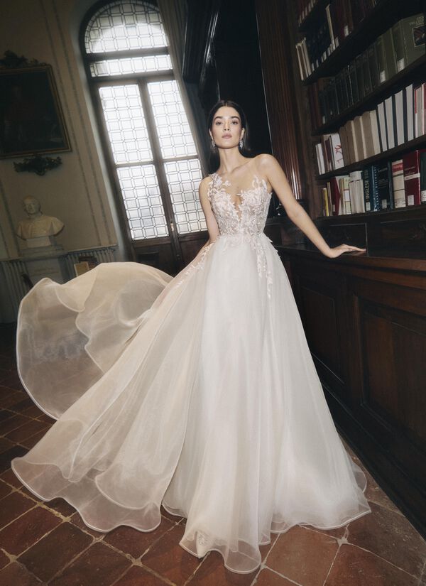 Abito da Sposa Odette avorio/cipria