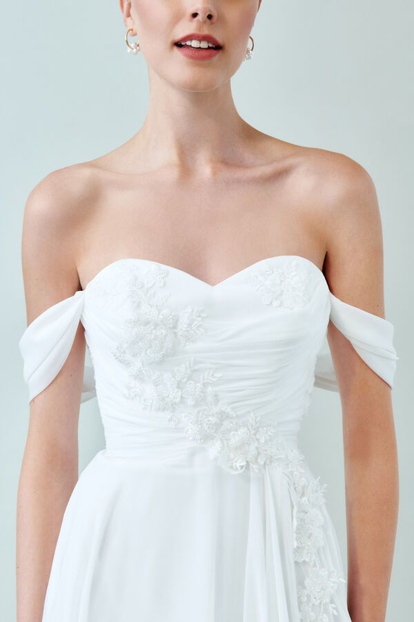 Wedding Gown Fleur avorio chiaro