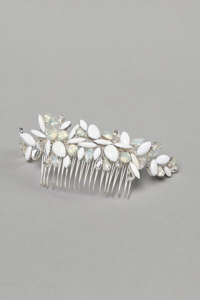 Pearl and strass comb