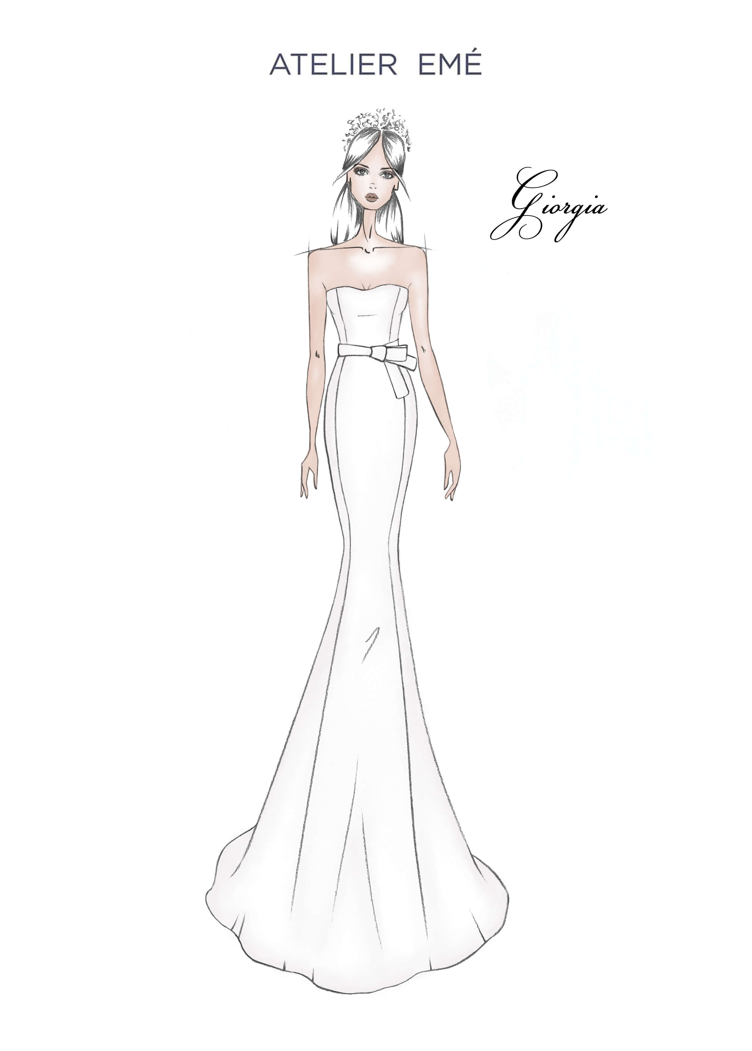 Abito da sposa Giorgia - Smile neckline - Collezione 2022